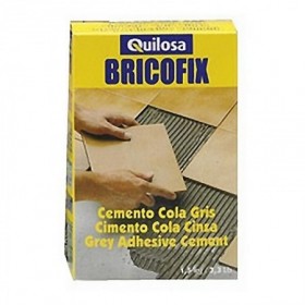 Comprar Cemento Cola Gris Bricofix 1.5K Caja Quilosa 61032 al Mejor Precio