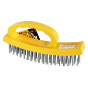 Comprar Cepillo Puas Acero Con Asa De 4X18 Hilera Hoteche 191135 al Mejor Precio