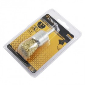 Comprar Cepillo Vaso Puas Acero Espiga 25 Mm  Hoteche 191134 al Mejor Precio