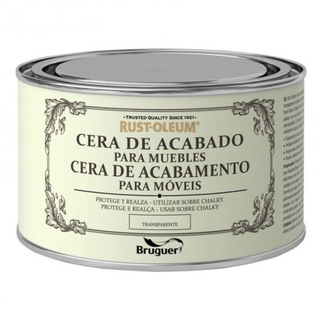 Comprar Cera Acabado Para Muebles Transparente 400Ml. Xylazel 36257 al Mejor Precio