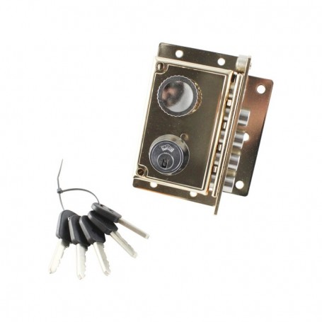Comprar Cerradura 5240-Cgs Derecha Latonada Jis 74112 al Mejor Precio