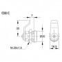 Comprar Cerradura Buzon 111-C Curva Blister Ifam 78034 al Mejor Precio