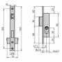 Comprar Cerradura Embutir 1963A-5-16Hncl C.V.L. 72202 al Mejor Precio