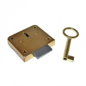 Comprar Cerradura Mueble Parche 42/25 Con Llave Meroni 66011 al Mejor Precio