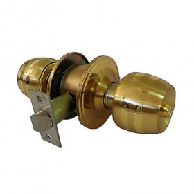 Comprar Cerradura Pomos Laton Paso Condena 60Mm Dorke 162514 al Mejor Precio