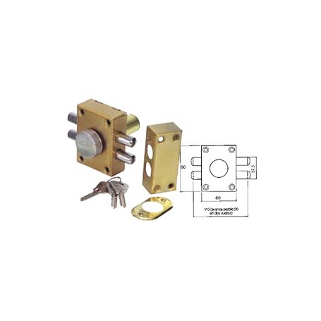 Comprar Cerrojo 4111-Hb 60Mm Ucem 67099 al Mejor Precio
