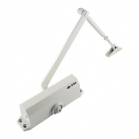 Comprar Cierrapuertas 6046003045 Blanco S/Retenedor Cisa 82127 al Mejor Precio
