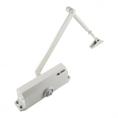 Comprar Cierrapuertas 6046003045 Blanco S/Retenedor Cisa 82127 al Mejor Precio