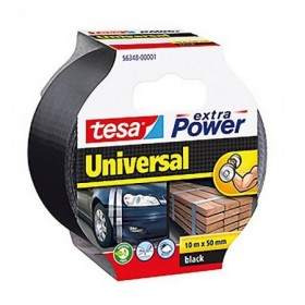 Comprar Cinta Americana 50X10M. Negra Rollo 10M Tesa 304151 al Mejor Precio