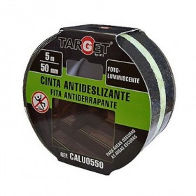 Comprar Cinta Antideslizante Luminiscente.50Mm R/5Mt. Target 304324 al Mejor Precio