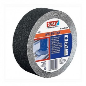 Comprar Cinta Antideslizante Negra 15Mx50Mm. Rollo 15Mt Tesa 304108 al Mejor Precio