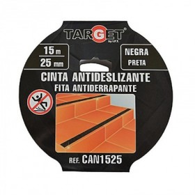 Comprar Cinta Antideslizante Negra 25Mm. R/15Mt. Target 304320 al Mejor Precio