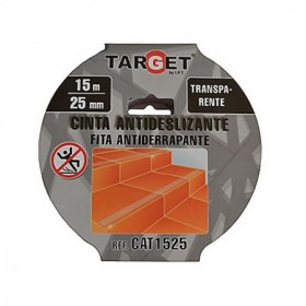 Comprar Cinta Antideslizante Transparente 25Mm R/15Mt. Target 304321 al Mejor Precio