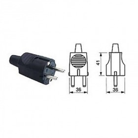 Comprar Clavija Bipolar 16A.250V 16706 Cn Solera 222006 al Mejor Precio