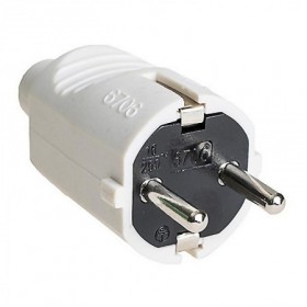 Comprar Clavija Bipolar T/Tl 16A 250V 6706B Blanco Solera 222262 al Mejor Precio