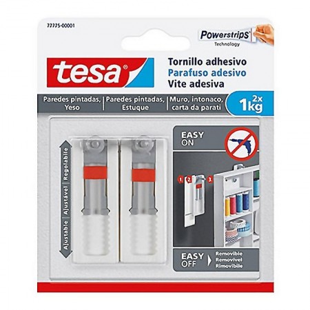 Comprar Clip-Strip Clavo 1K B/2 Ajustable Pared B/2 Tesa 304162 al Mejor Precio