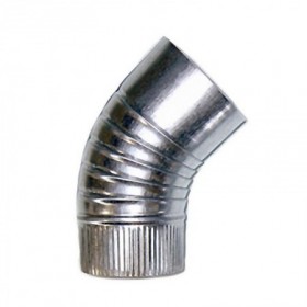 Comprar Codo 45G Estufa Galvan. 110Mm. Theca 129751 al Mejor Precio