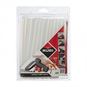 Comprar Cola Fusible 12X195Mm Blanco 65946 Pack 25 Rubi 267024 al Mejor Precio