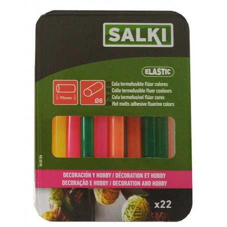 Comprar Cola Fusible Mix Fluor  8X95 Set 22 Salki 270137 al Mejor Precio