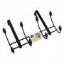 Comprar Colgador Sobrepuesto 4 Ganchos Doble Negro 3721-3 B/1 Inofix 219355 al Mejor Precio
