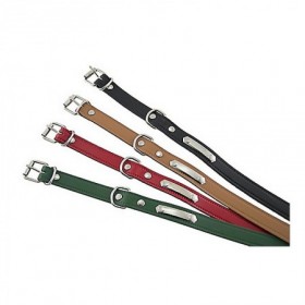 Comprar Collar Perro Liso C/Placa 50Cm Mapel 62006 al Mejor Precio