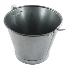 Comprar Cubo Chapa Galvanizado Asa Lisa 35 Cm 14 L  75057 al Mejor Precio