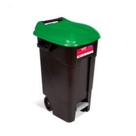Comprar Cubo Con Pedal Eco 120L. Verde Tayg 300176 al Mejor Precio