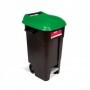 Comprar Cubo Con Pedal Eco 120L. Verde Tayg 300176 al Mejor Precio