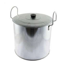 Comprar Cubo Recto 2 Asas Con Tapa 25X23 Cm  75080 al Mejor Precio