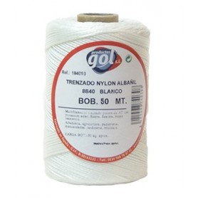 Comprar Cuerda Linea Blanca Fina 8840 Rollo 50M Wurko 94150 al Mejor Precio