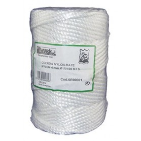 Comprar Cuerda Nylon Mate 4Mm Blanca Rollo 200Mt. 95020 al Mejor Precio