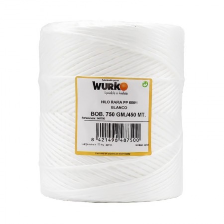 Comprar Cuerda Rafia 1 Cabo N4 Rollo 750Gr Wurko 94033 al Mejor Precio
