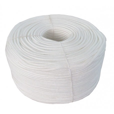 Comprar Cuerda Trenzada 4 Mm Blanca Bolsa 200M Wurko 94109 al Mejor Precio