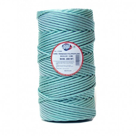 Comprar Cuerda Trenzado Polipropileno Verde 5Mm Rollo 200M Wurko 94160 al Mejor Precio