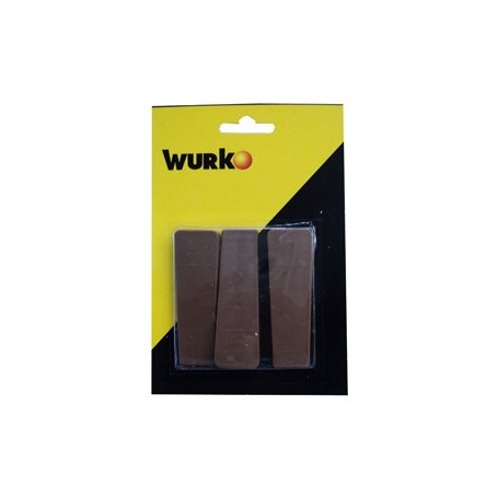 Comprar Cuña Puerta Marron 8201 Blister 3 Wurko 219039 al Mejor Precio