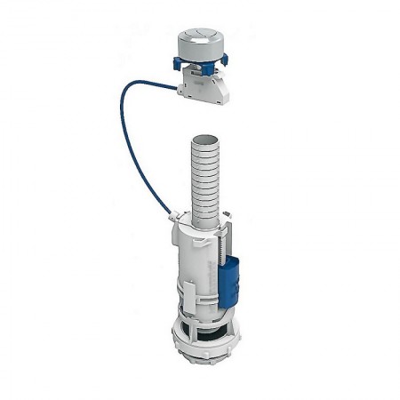 Comprar Descargador Doble C/Base Denia Pulsador+Cable Idrospania 174121 al Mejor Precio