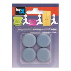 Comprar Deslizador Muebles Adhesivo 25Mm. Gris Blist-4 Inofix 219280 al Mejor Precio