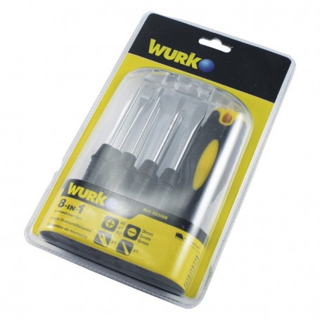 Comprar Destornilladores Cromo Vanadio Juego 8 Wurko 172003 al Mejor Precio