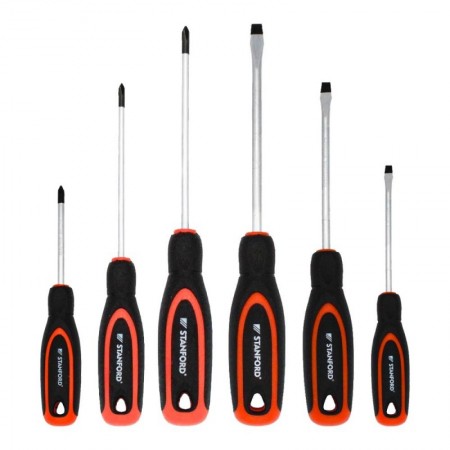 Comprar Destornilladores Surtidos (3+3) Profesional Juego 6 Stanford 190015 al Mejor Precio