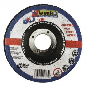 Comprar Disco Abrasivo 115X3X22 Corte Hierro Wurko 17053 al Mejor Precio