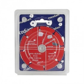 Comprar Disco Acero 115 Mack Corte Madera Plastic. Macodiam 17064 al Mejor Precio