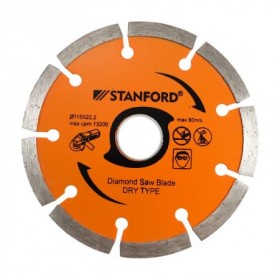 Comprar Disco Acero Diamantado 115X2.2 C/Segmentado Stanford 190150 al Mejor Precio