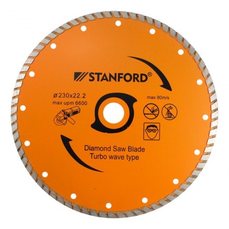 Comprar Disco Acero Diamantado 230X2.6 C/Continuo Stanford 190153 al Mejor Precio