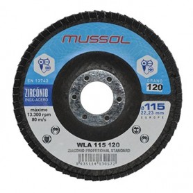 Comprar Disco Wla Laminas 115 G120 Inoxidable Mussol 18508 al Mejor Precio