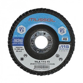 Comprar Disco Wla Laminas 115 G40 Inoxidable Mussol 18505 al Mejor Precio