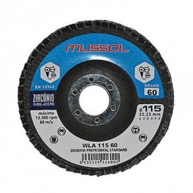 Comprar Disco Wla Laminas 115 G60 Inoxidable Mussol 18506 al Mejor Precio