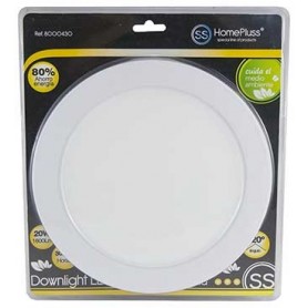 Comprar Downlight Led Plano 20W Blanco Luz Dia Blister Homeplus 230727 al Mejor Precio