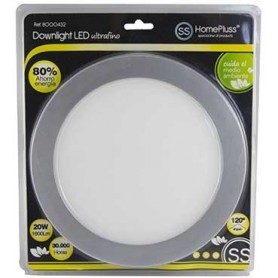 Comprar Downlight Led Plano 20W Niquel Luz Fria Homepluss 230710 al Mejor Precio
