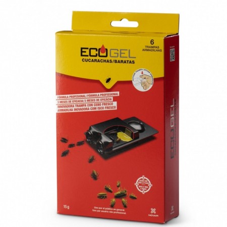 Comprar Ecogel Cucarachas Trampa 15Gr. Blist-6 259112 al Mejor Precio