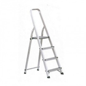 Comprar Escalera Aluminio 4 Peldaños Hogar En131 Kormax 130404 al Mejor Precio